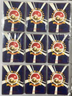 Lot 30 Vintage Japanese Pokemon Card Set LP NM Condition Old Back Houndoom - Image 4