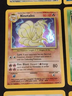 Vintage Holo Rare Pokemon Cards WOTC Era Base Set, Fossil, Jungle, Scyther MP/HP - Image 5