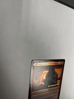 Birgi God Of Storytelling Prerelease Card #123 MTG MP - Image 4