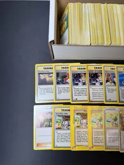 Huge Collection Bulk Lot 600+ Vintage Trainer Pokemon Cards WOTC-XY HP-DAMAGED - Image 2