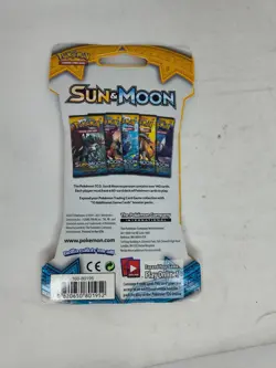 New Pokemon TCG Sun & Moon Booster Pack 2017 Game Trading cards sealed - Image 2