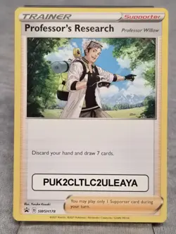 Professor's Research - SWSH178 - SWSH Black Star Promos NM, English Pokemon SWSH - Image 1