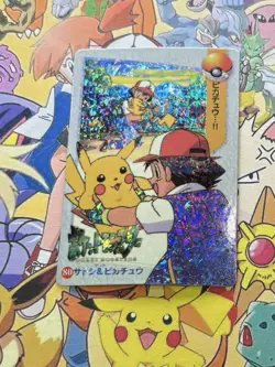 Pokemon Charizard Vintage Vending Machine Holo prism Nintendo Bandai 98 sticker - Image 2