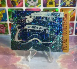 Pokemon HOLO Vintage Pocket Monsters Prism Sticker 1998 Nintendo Rare Dragonair - Image 2
