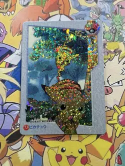 Pokemon Rare Vintage Vending Machine Holo prism sticker Nintendo 2000 Flareon - Image 2