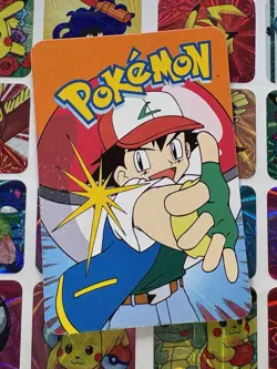 Pokemon Vintage Vending machine Sticker HOLO Prism 2000 Nintendo #027 Sandshrew - Image 5