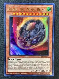 Yu-Gi-Oh TCG #MP22-EN261 Nibiru, the Primal Being 1st Edition Ultra Rare NM - Image 1