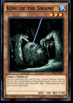 Yu-Gi-Oh Legendary Decks II #LDK2-ENK17 King of the Swamp 1st Edition Common NM - Image 1