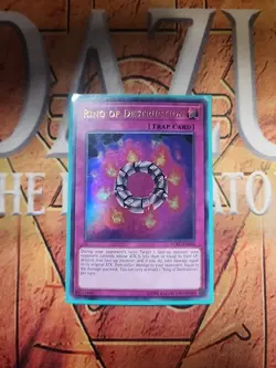 Ring of Destruction LCKC-EN050 Ultra Rare Kaiba NM Yugioh - Image 1