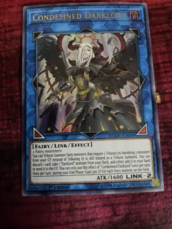 1x Condemned Darklord NM Yugioh - Image 3