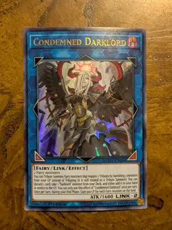 Condemned Darklord DUOV-EN006 1st Edition Near Mint Yu-Gi-Oh! - Image 1