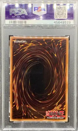 Yu-Gi-Oh! LOB-070 Red-Eyes Black Dragon PSA 9 Mint Legend of Blue Eyes 2002 - Image 2