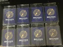 x8 One Piece CCG Monkey.D.Luffy OP10-111 Set Sail Event Promo Factory Sealed - Image 2