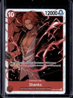 2024 One Piece Emperors in the New World Shanks VAR #OP09-004a - Image 1