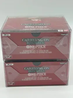 Lot of (2) One Piece TCG EN OP-13 Carrying On His Will Booster Boxes SEALED - Image 5