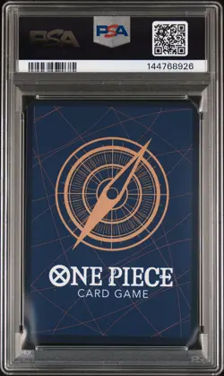 2025 ONE PIECE OP11-A FIST OF DIVINE SPEED SPECIAL ALTERNATE ART SANJI PSA 10 - Image 2