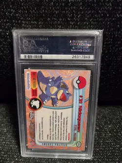 PSA 10 2000 Pokemon Game Topps Chrome Nidoqueen Spectra TV Rare Base Series 1GEM - Image 2