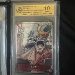 One Piece CGC Perfect 10 25th Anniversary Set Japanese Card - Image 2