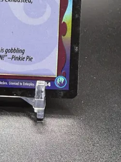 My Little Pony CCG Chicken Costume Foil Trading Card F44 Stamped Baltimare 2014 - Image 2