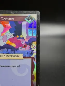 My Little Pony CCG Chicken Costume Foil Trading Card F44 Stamped Baltimare 2014 - Image 5