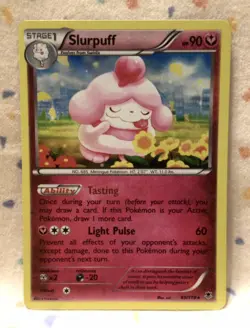 Pokemon Card SLURPUFF XY Phantom Forces 69/119 Holo Rare NM Condition - Image 1