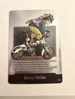 Energy Marker E-82 Manga Booster 02 Dragon Ball Card English - Image 1
