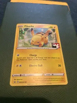 Pikachu 065/202 Stamped Holo Pokemon League Promo Card - Image 1