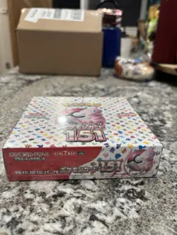 Pokemon 151 Japanese Booster Box Mew sv2a TCG Card Stock Sealed - Image 3