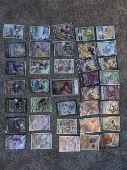 Pokemon TCG Mixed Lot - 37 Cards with PSA 9 Galarian Moltres V Chilling Reign - Image 1