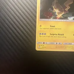 Detective Pikachu 10/18 Holo Rare Movie Promo LP Pokemon Card TCG - Image 5