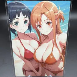 Suguha/Asuna Anime Waifu Card Doujin ACG Goddess Holo - Image 2