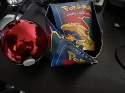 1999 Pokemon Charizard Gold Bar Card And Ball Burger King 23K Plated W/ COA - Image 2