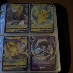 Pokemon Card Lot Binder Collection Pikachu Zapdos Snorlax Mewtwo Charizard - Image 5