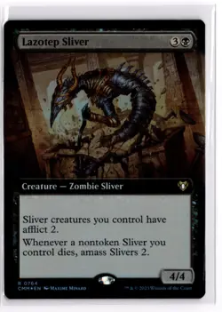 Lazotep Sliver Foil Commander Masters 764 LP x1 MTG Magic: the Gathering - Image 1