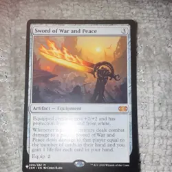 Magic: The Gathering Sword of War and Peace Double Masters Mythic 300 - Image 1