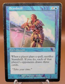 Standstill x1 MTG Odyssey Magic Heavy Play HP English - Image 1