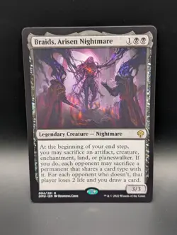 MTG - Braids, Arisen Nightmare - Legendary Creature - DMU #84 - Rare - NM - Image 1