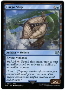 Cargo Ship - 0047 - Final Fantasy - MTG - NM/M - Image 1