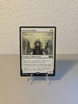 MTG Bishop Of Wings LP M20 Core Set 2020 - Image 1
