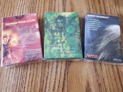 MAGIC THE GATHERING Lot of Three (3) Planeswalkers 30CT Decks RED, GREEN, BLACK - Image 1