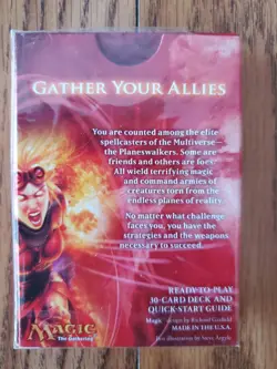 MAGIC THE GATHERING Lot of Three (3) Planeswalkers 30CT Decks RED, GREEN, BLACK - Image 5