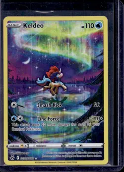 2023 Pokemon SWSH Crown Zenith Keldeo Galarian Gallery #GG07/GG70 - Image 1