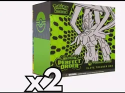 Lot of 2 - Perfect Order Pokemon Center Elite Trainer Box (ETB) PRESALE 3/27 - Image 1