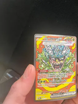 Teal Mask Ogerpon ex #145 Pokemon Prismatic Evolutions - Image 2