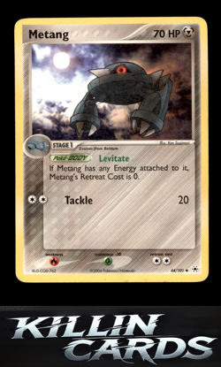 Metang - 44/101 44/101 Pokemon Uncommon Hidden Legends Card NM - Image 1