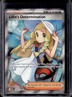 2025 Pokemon Mega Evolution Lillie's Determination Ultra Rare #169/132 - Image 1