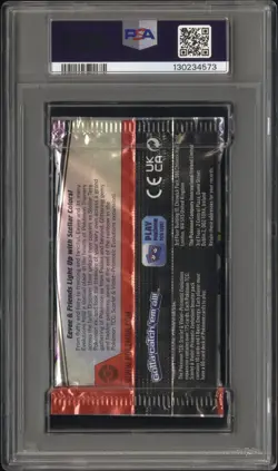 Pokemon Scarlet & Violet Prismatic Evolutions SEALED Booster Pack PSA 9 MINT - Image 2