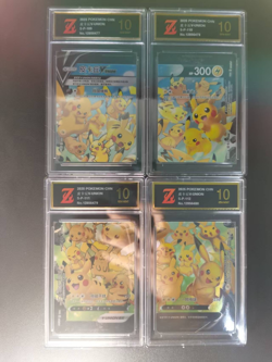 Pikachu V-union Promo 109/S-P - 112/S-P Combination Set - Pokemon Z golden 10（7） - Image 1