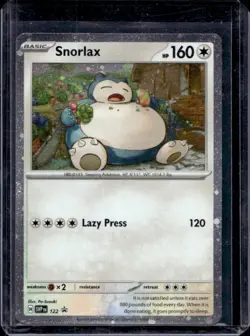 2023-25 Pokemon SV Black Star Promos - SVP EN Snorlax #122 - Image 1