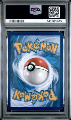 2025 POKEMON JTG ENHANCED BOOSTER BOX TOPPER #167 N'S RESHIRAM PSA 9 - Image 2